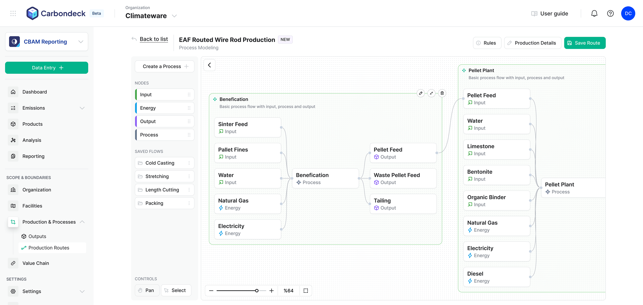 Carbondeck Dashboard